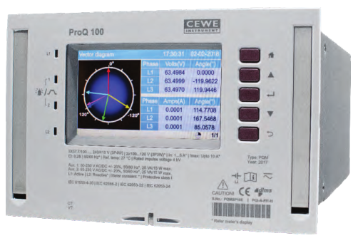 ProQ 100     新一代高性能電能質(zhì)量檢測(cè)儀表